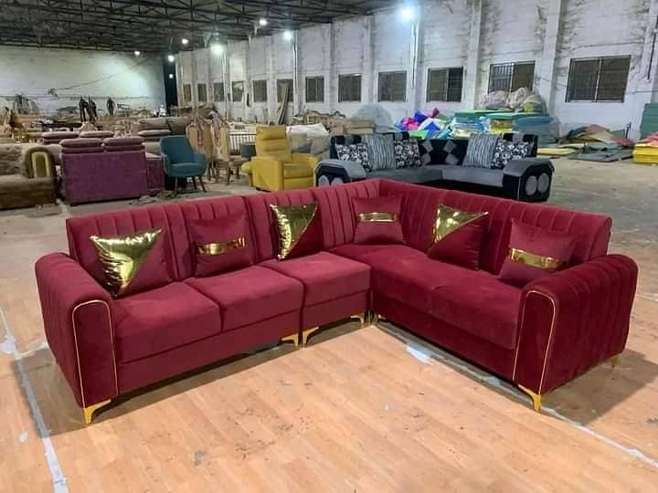 Sofa cumbed -7 seater sofa set - 5 seater sofa set for sale in Karachi 2