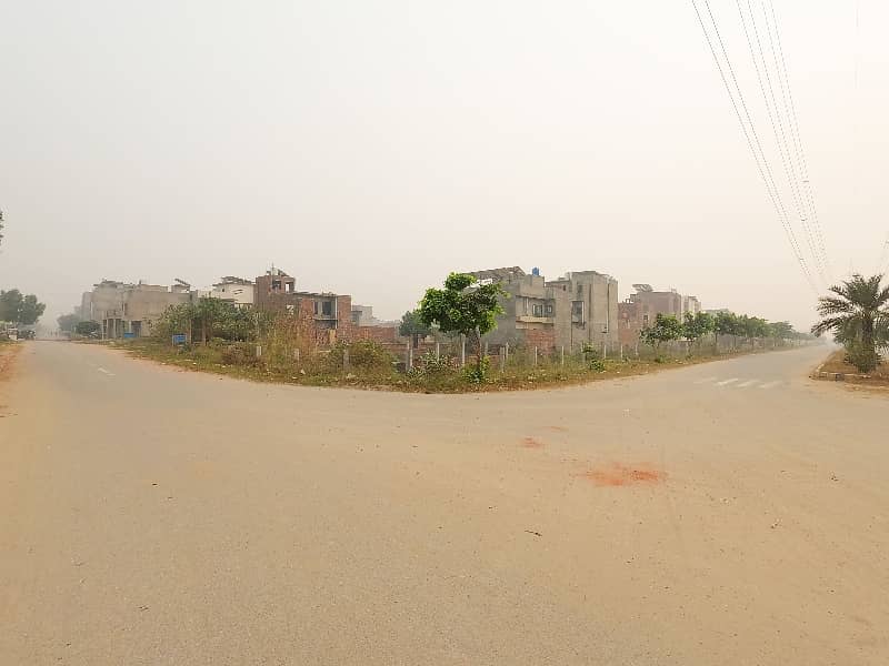 Residential Plot Of 3 Marla Available In Al Hussain Villas 0