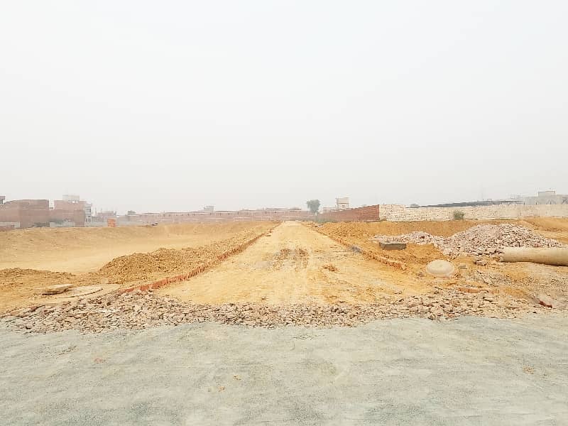 Residential Plot Of 3 Marla Available In Al Hussain Villas 18