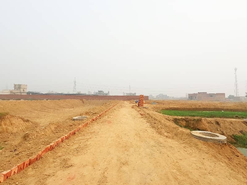 Residential Plot Of 3 Marla Available In Al Hussain Villas 25