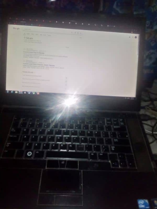 Laptop Dell core i7 Ram 6gb Nvidia 1gb hard drive 250gb 5