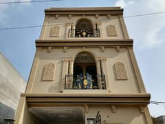 5 Marla Triple-Story Corner House for Sale in Pak Arab Housing Scheme, Lahore