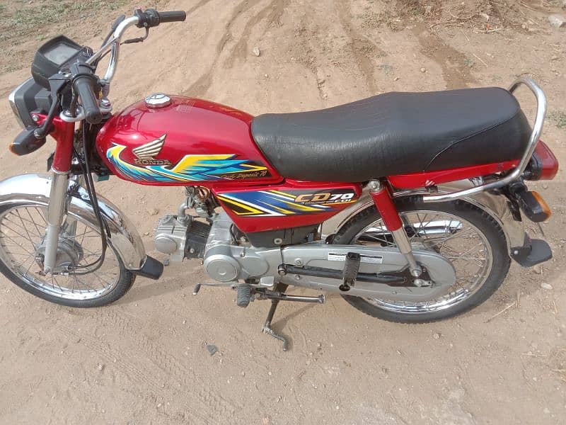 Honda CD 70 model 2021 Good condition 6