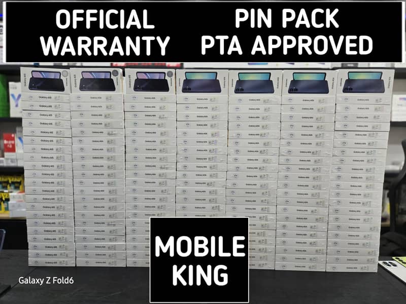 Samsung Mobile A15 256GB BOX PACK PTA APPROVE A16 A55 A35 A25 A06 AVAI 3