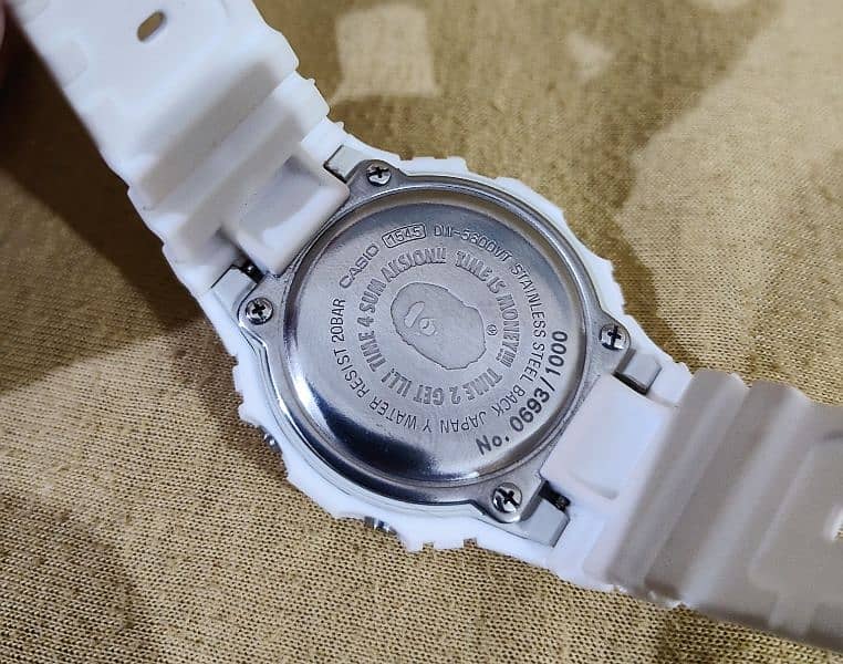 Casio G-Shock DW-5600 Bathing Ape Limited Edition 6