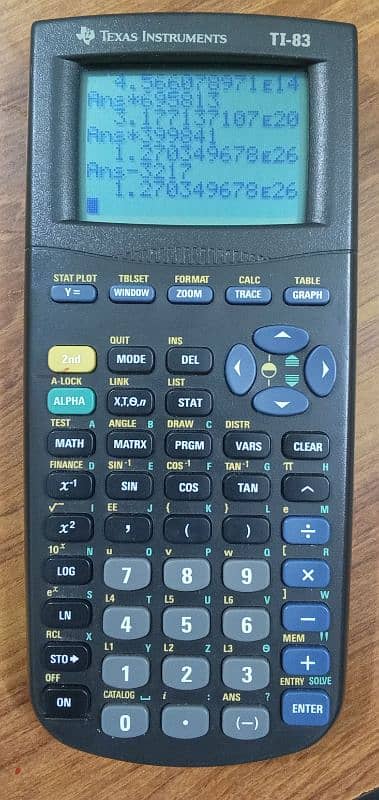 Calculator TI-83 0