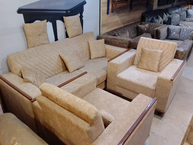 Sofa set - Sofa cumbed -7 seater sofa set - 5 seater sofa set 4