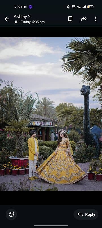 mehndi bridal dress 0