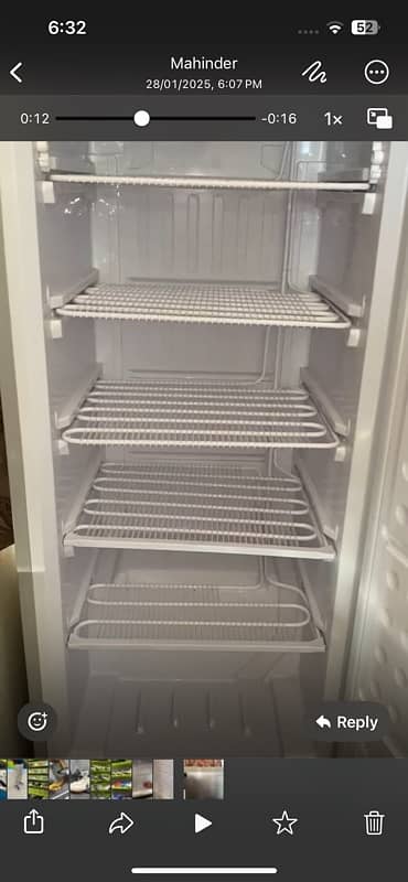 freezer for sell new condition 2