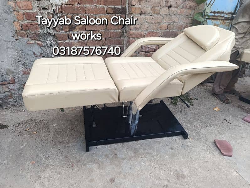 Parlour Chair/Salon Chair/Hair Wash Unit/Pedicure/Facial Bed/Trolley 13