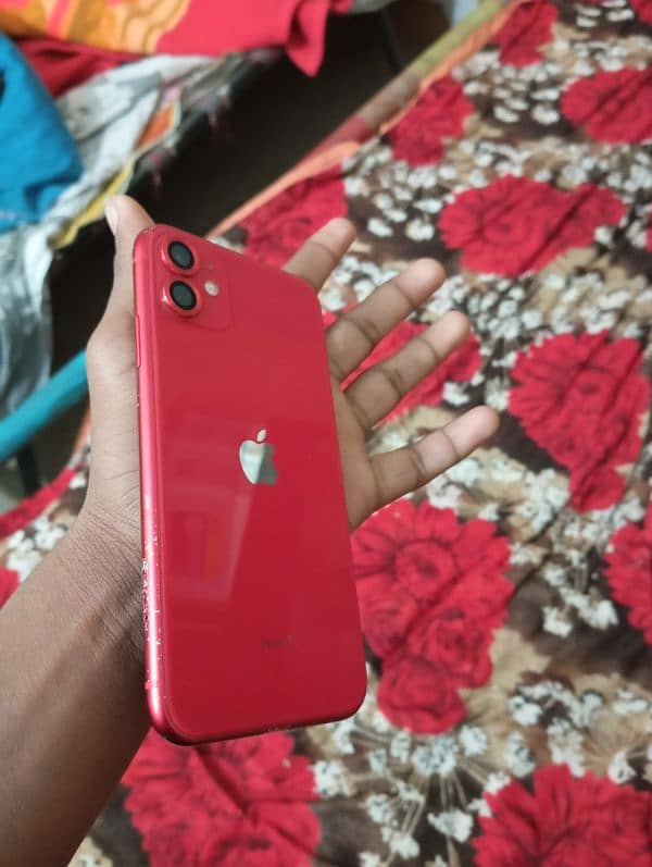 I Phone 11 Red Colour 10 By 8 0