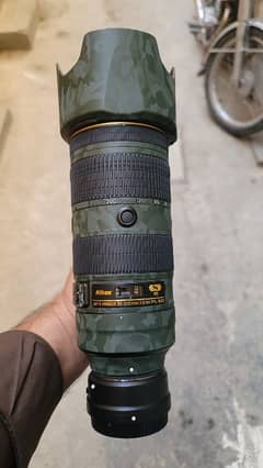 Nikon 70-200 f/2.8E FL ED VR Lense