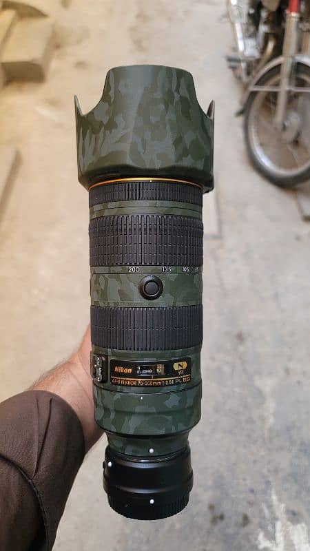 Nikon 70-200 f/2.8E FL ED VR Lense 4