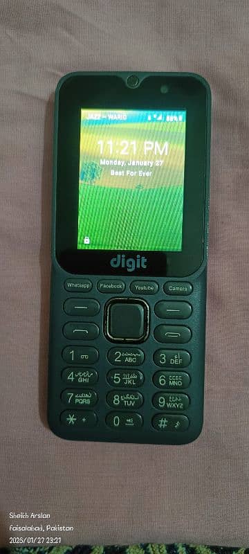 Digit 4G Dual Sim Offcial PTA Touch And Type Dual Camera 0