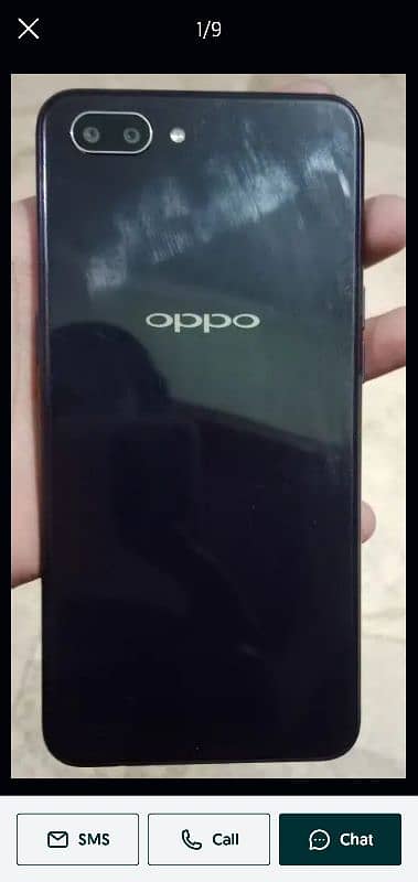 oppo a3s all ok blue colour only mobile 0