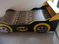 Car style bed with lights