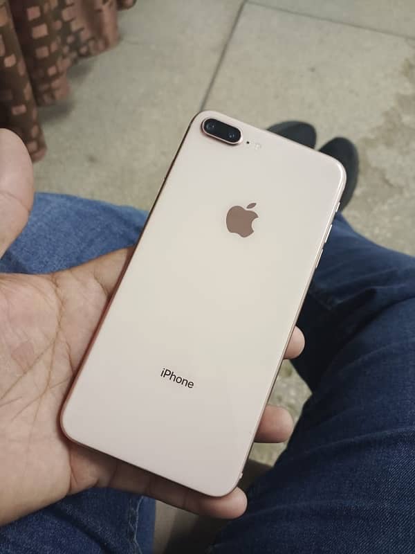 I phone 8plus pta approved 10 by 10 condition 0