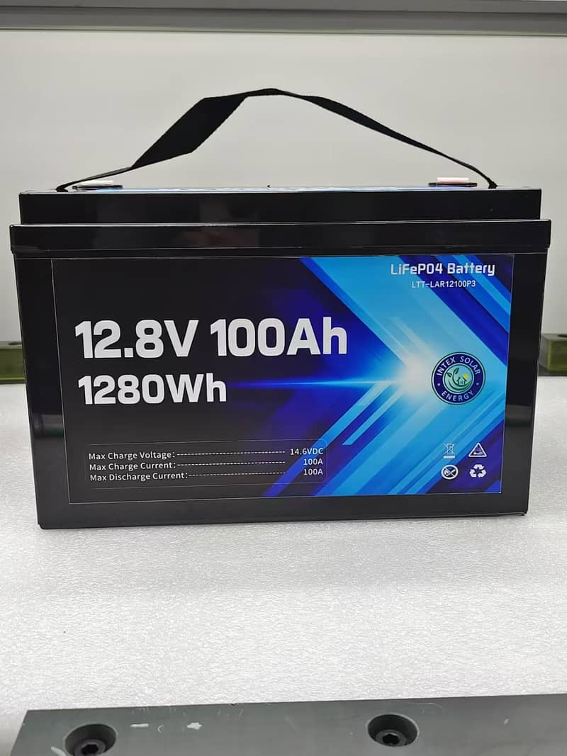 12.8V, 100AH, 1280 Wh 4