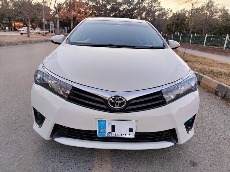 Toyota Corolla XLI (Cnvertd GLi) 2015 Islamabad Registrd Total Genuine 1