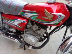 Honda 125 Hyderabad number 22 model