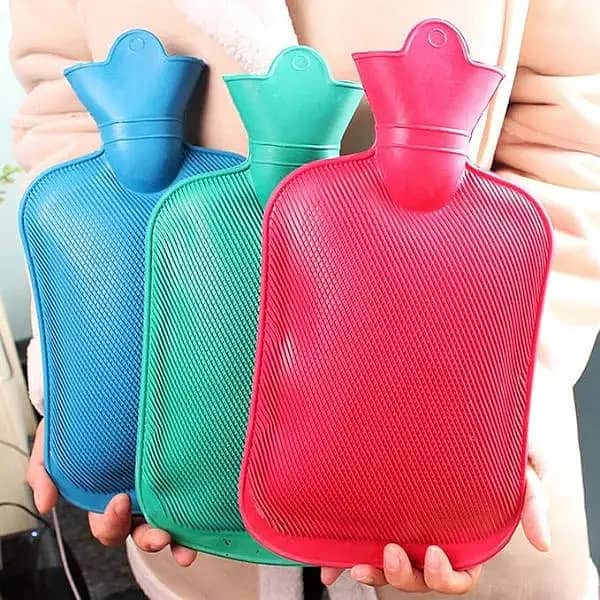 Hot Rubber water bottle Hot Water Bag for pain relief 1