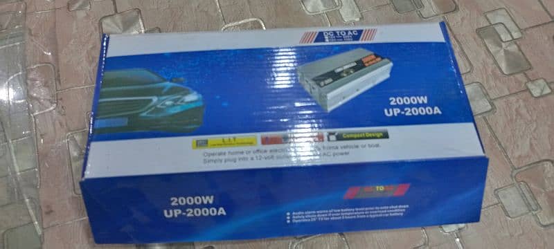 2000 watt ups DC 12 v Ac 230 v car power inverter 0