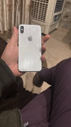 iphone x white 64 GB Factory unlock NoN PTA kit