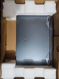 MSI gaming laptop complete box urgent sale wastapp on 0320+8232+469