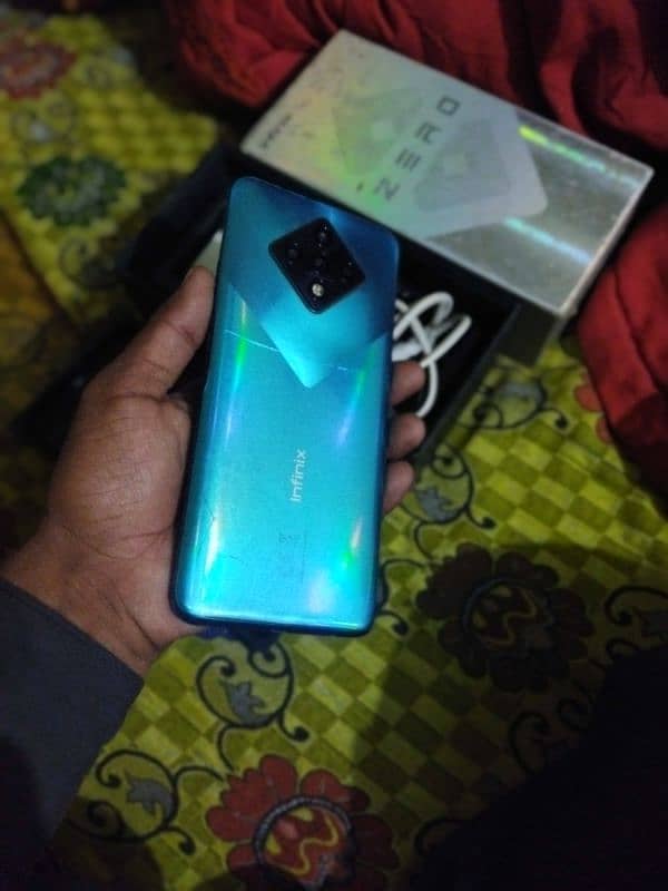 Infinix Zero 8 (8-128) complete Box 1