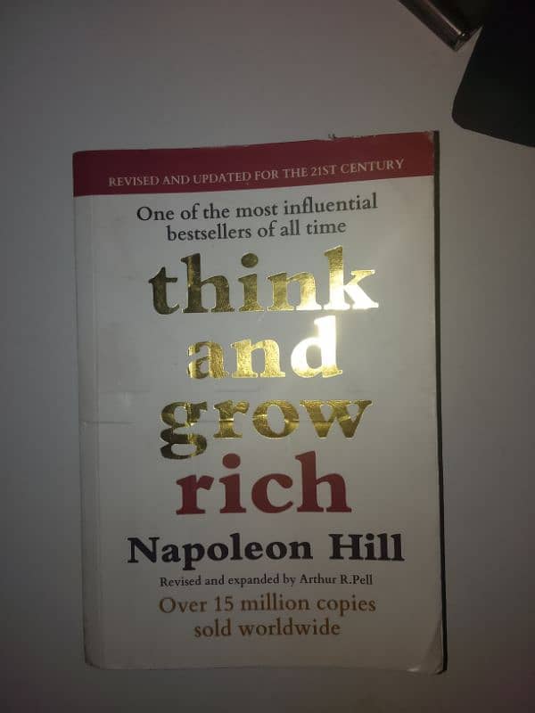 3 books: Rich Dad Poor dad, Atomic Habits & Think and grow rich 4