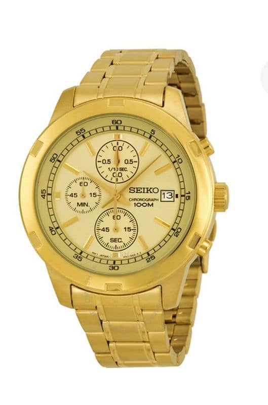 ORIGINAL SIEKO mens watch, Gold 0