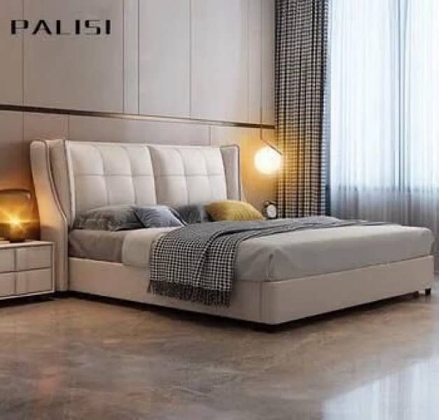 bed set pure wood / luxury bed 5