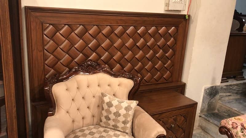 bed set pure wood / luxury bed 8