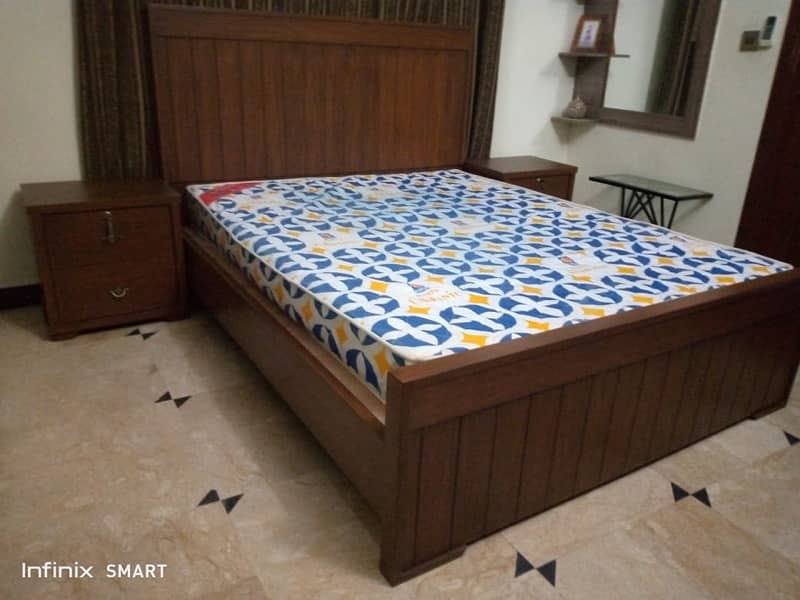 bed set pure wood / luxury bed 10