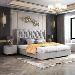 bed set pure wood / luxury bed