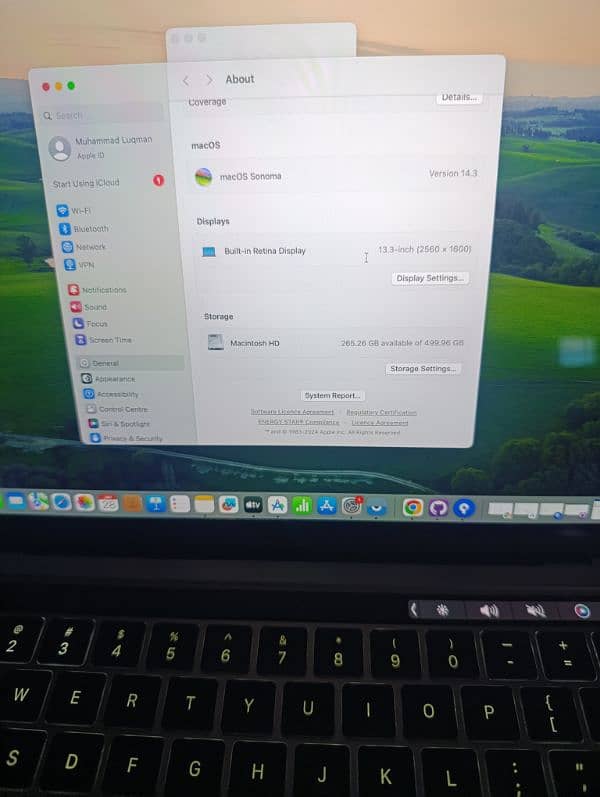 Macbook Pro 2020 2Ghz 16GB/512GB 13" 2