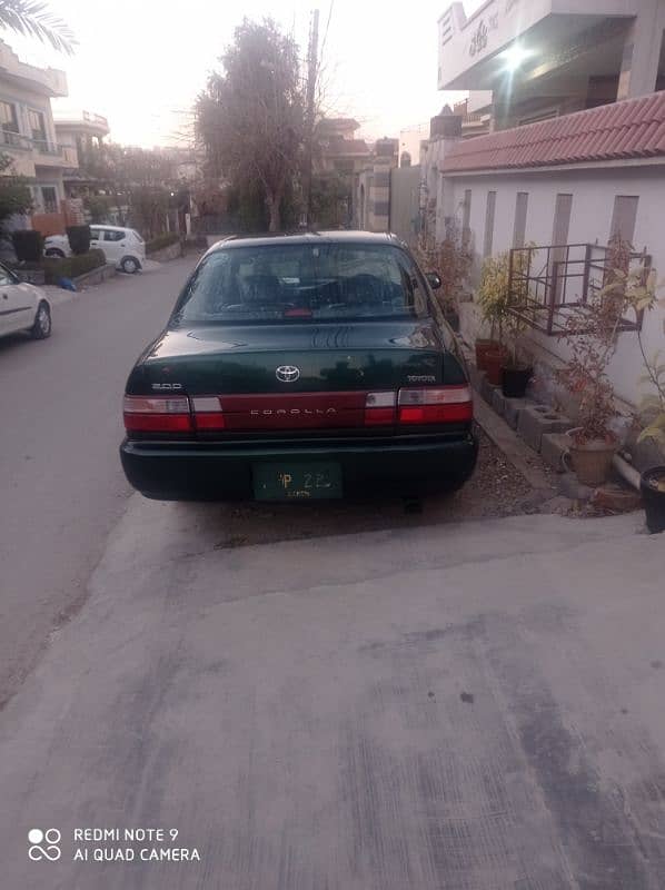 Toyota Corolla 2.0 D 1999 8