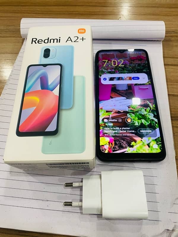 Redmi A2+ With Box And Charger 1