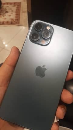 iPhone 12 Pro Max pta approved blue with box