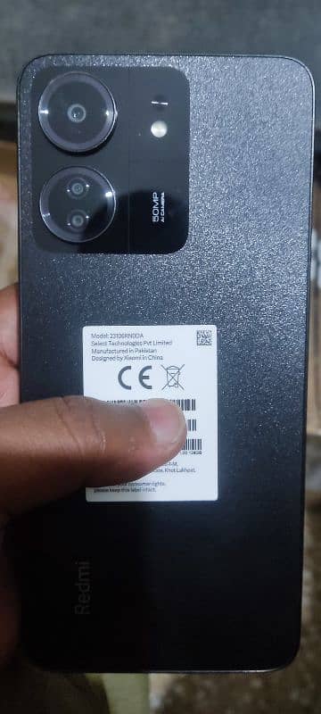 redmi 13c 6/128 gb dual sim official approved 3