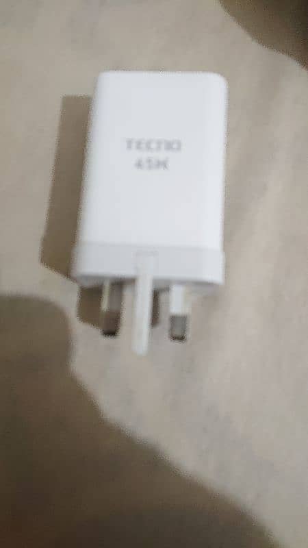 tecno 45W Charger Only charger. . 0