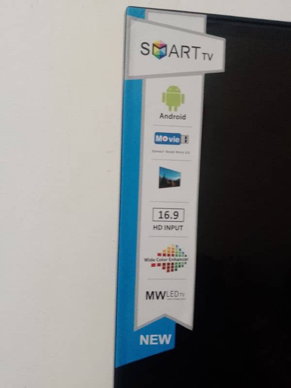 32 inch smart android led frameless new 3