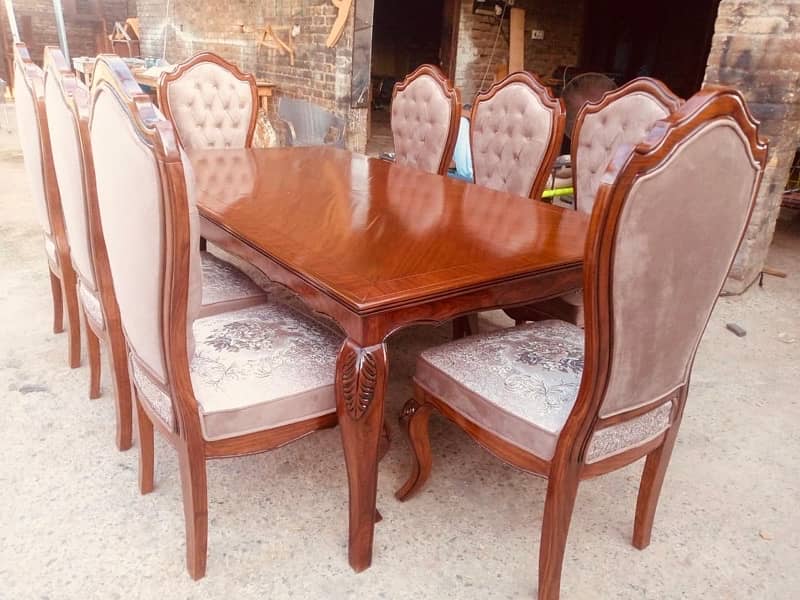 Dining Table with 8 chair 1