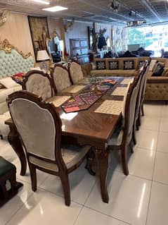 Dining Table with 8 chair