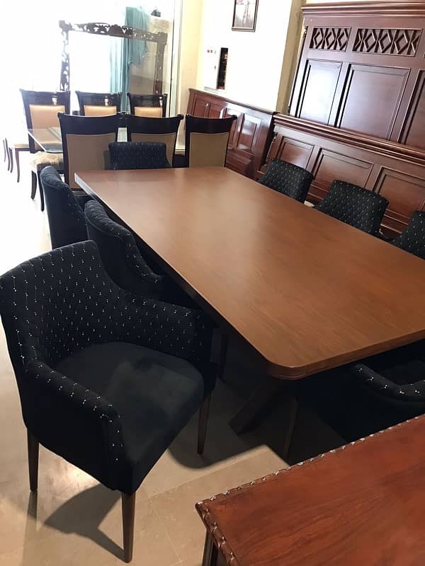 Dining Table with 8 chair 11