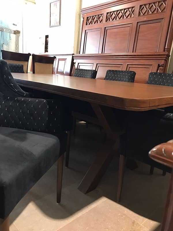 Dining Table with 8 chair 12