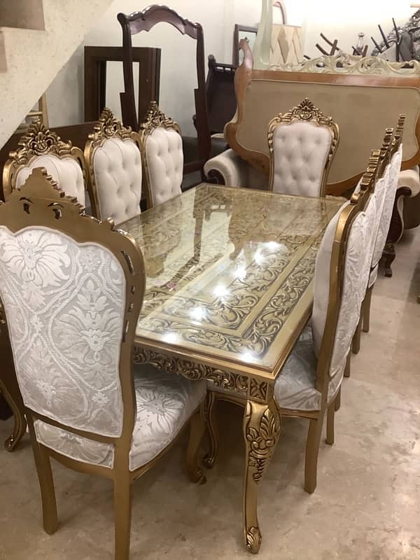 Dining Table with 8 chair 13