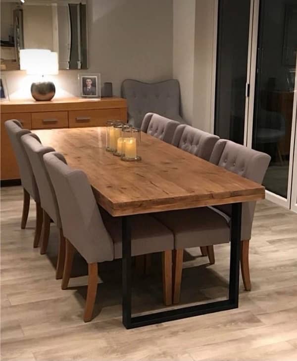 Dining Table with 8 chair 15