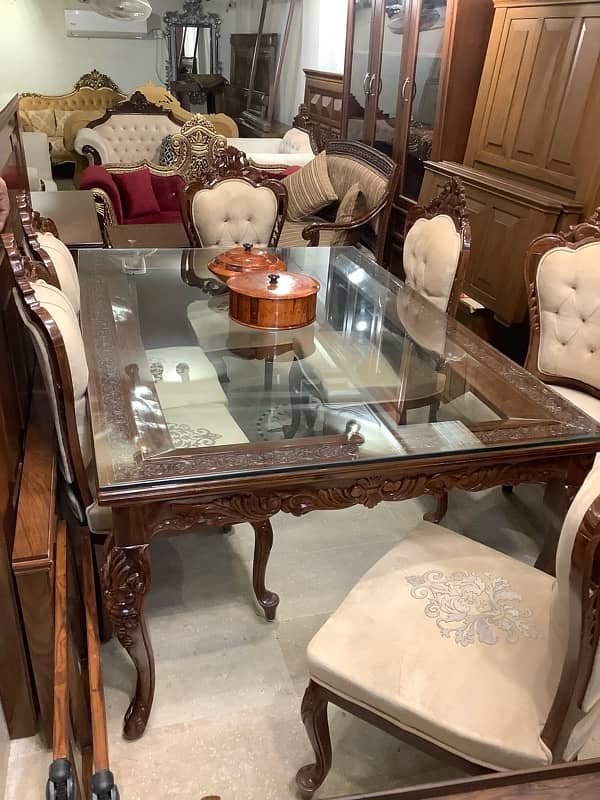 Dining Table with 8 chair 17