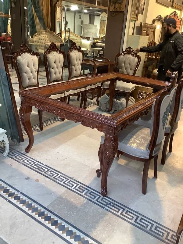 Dining Table with 8 chair 19